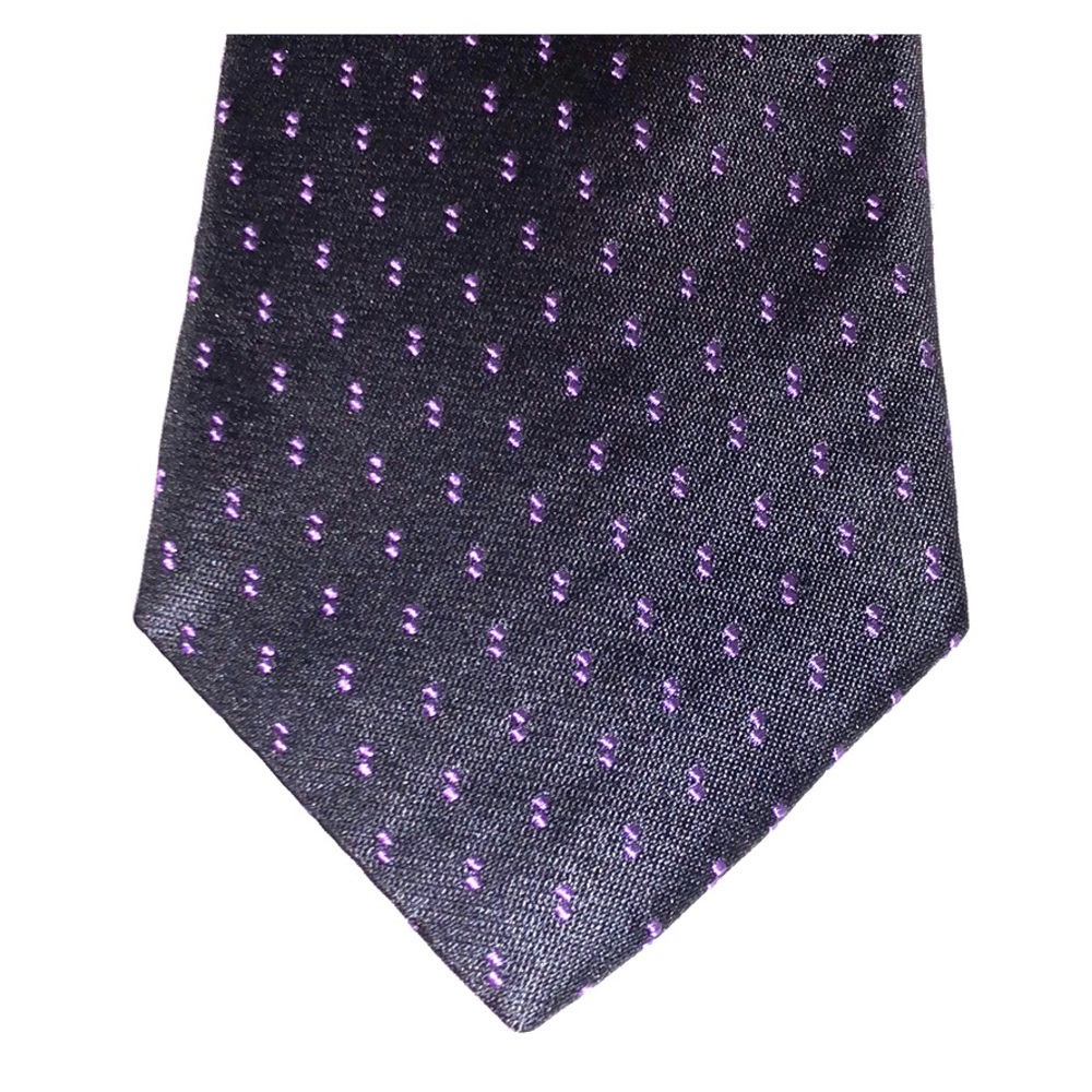 Banana Republic Black 100% Silk Tie made in USA